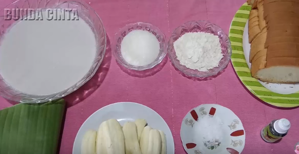 Indonesian Cuisine: Resepi Kuih Nagasari Roti Tawar 