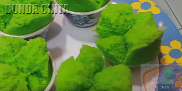 Indonesian Cuisine: Resepi Kuih Mangkok Cucing Tape Nasi