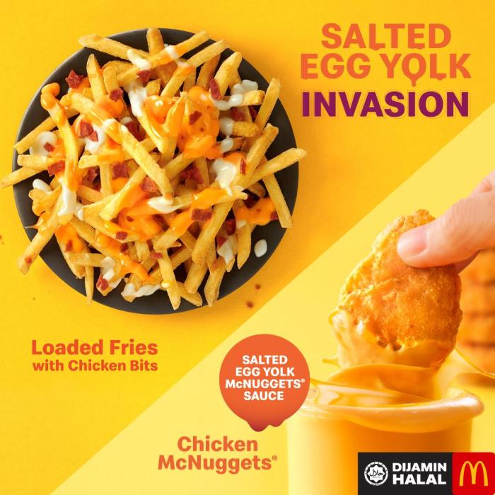 McDonald's Salted Egg Yolk Invasion - Daily Makan