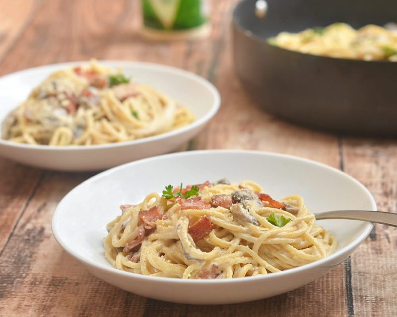 Spaghetti Carbonara Lemak Berkrim - Daily Makan
