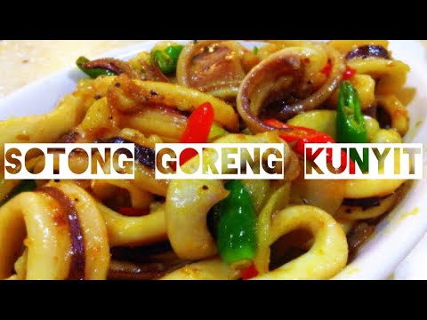 sotong goreng kunyit