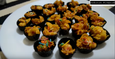 Resepi Cornflakes Madu Dapur Malaysia Food Desserts