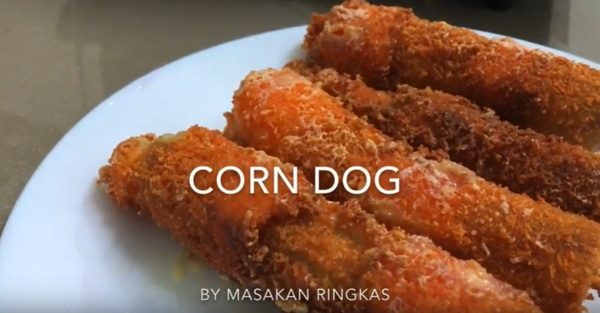 corn dog homemade