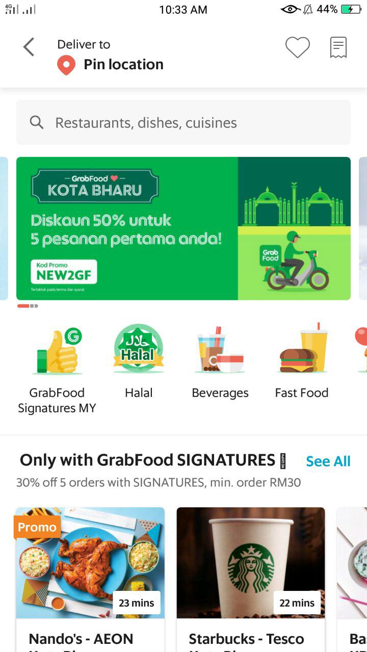 grab food