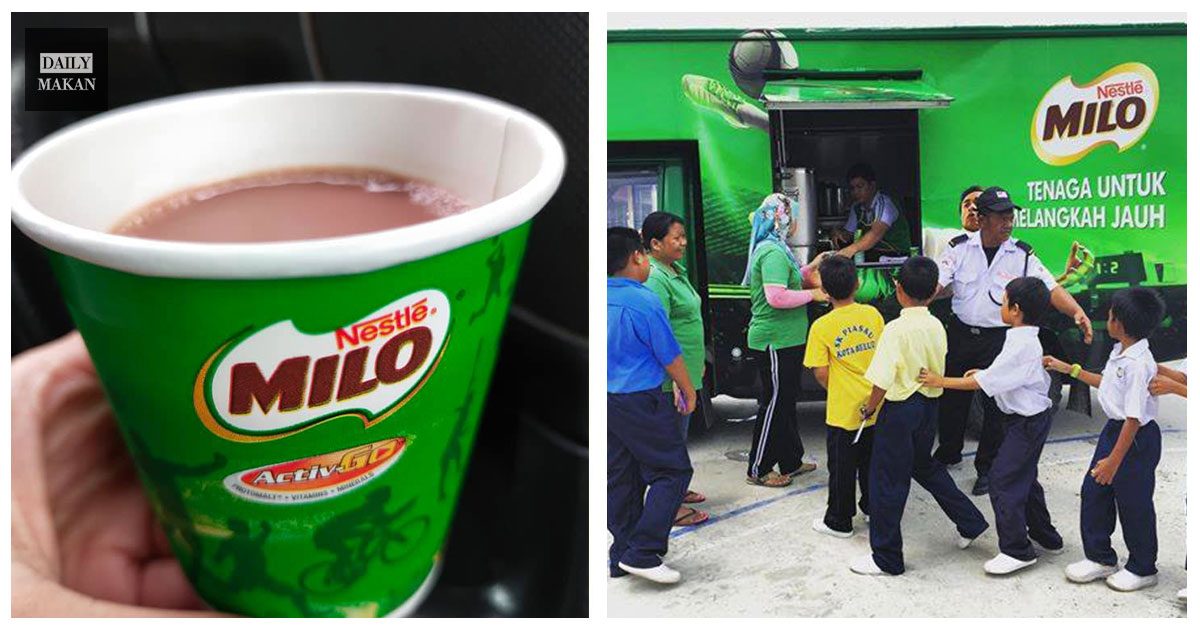 resepi air milo