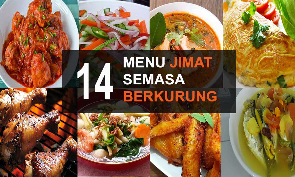 14 Menu Yang Menjimatkan & Menyelerakan Semasa Berkurung 