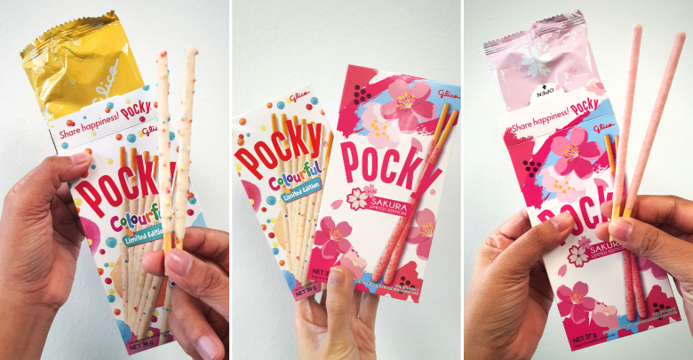 Pocky Sakura Dan Pocky Colourful