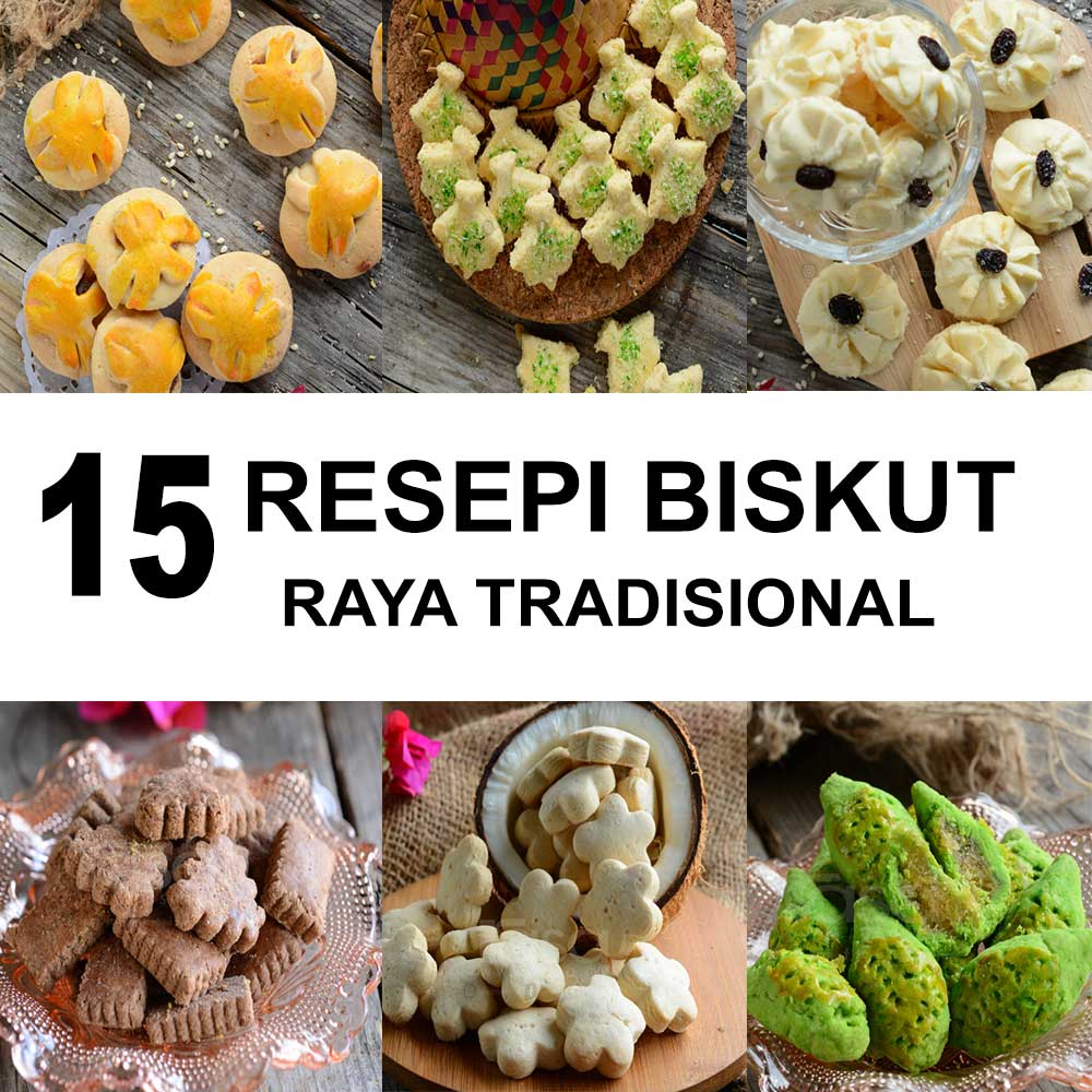 15 Resepi Biskut Raya Tradisional Yang Masih Popular ...