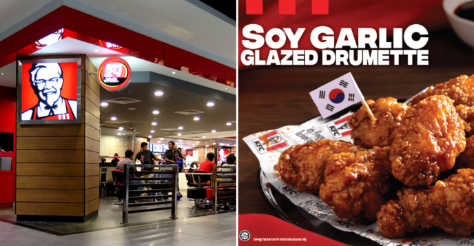 KFC Lancar Menu Baru, Korean Soy Garlic Glazed Drummete 