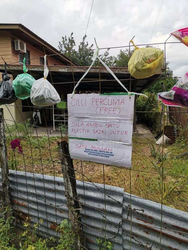 Kongsi Rezeki, Sayur Dan Buah Percuma Kepada Penduduk 