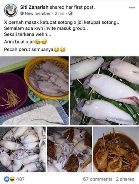 'Masak Apa Tak Jadi Hari Ini', Hasil Masakan Netizen Yang 