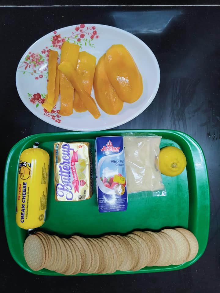 Resepi Mango Cheese Cake No Bake Yang Mudah & Sedap