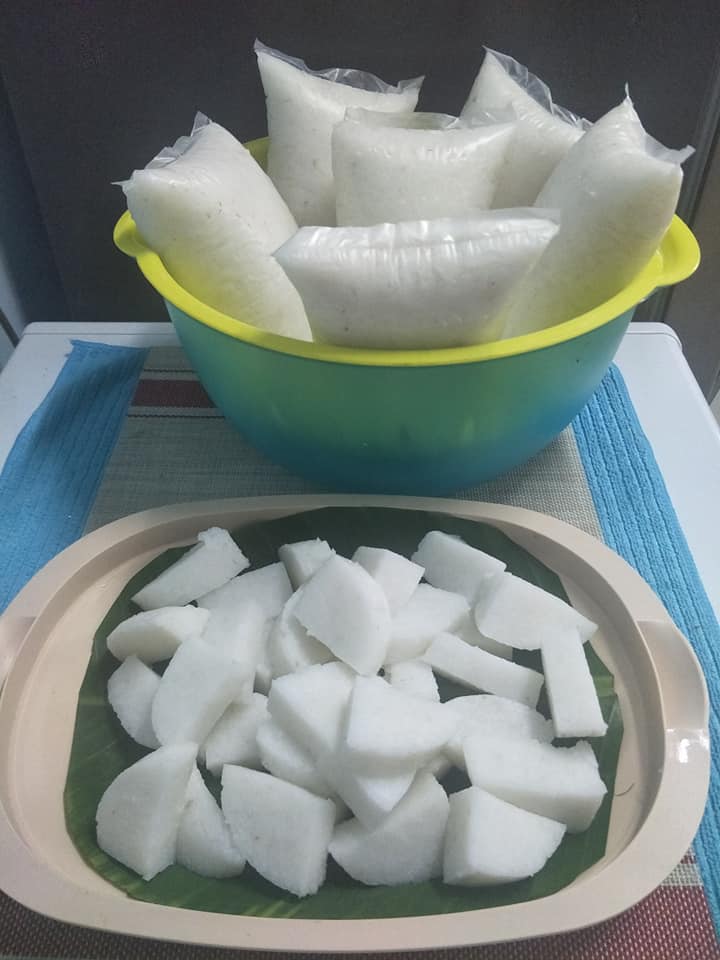 Resepi Nasi Impit Homemade Bersama Kuah Kacang 'Paling 