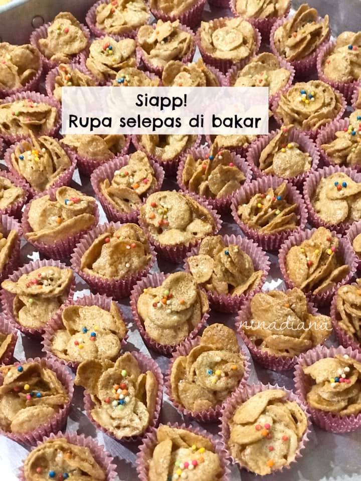 Cara Buat Cornflakes Madu Rangup, Tak Melekit & Tak Muak 