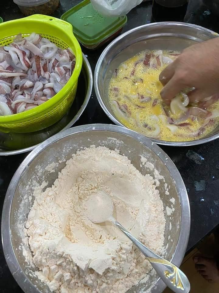 Cara Betul Buat Sotong Goreng Tepung Yang Rangup, Tak 