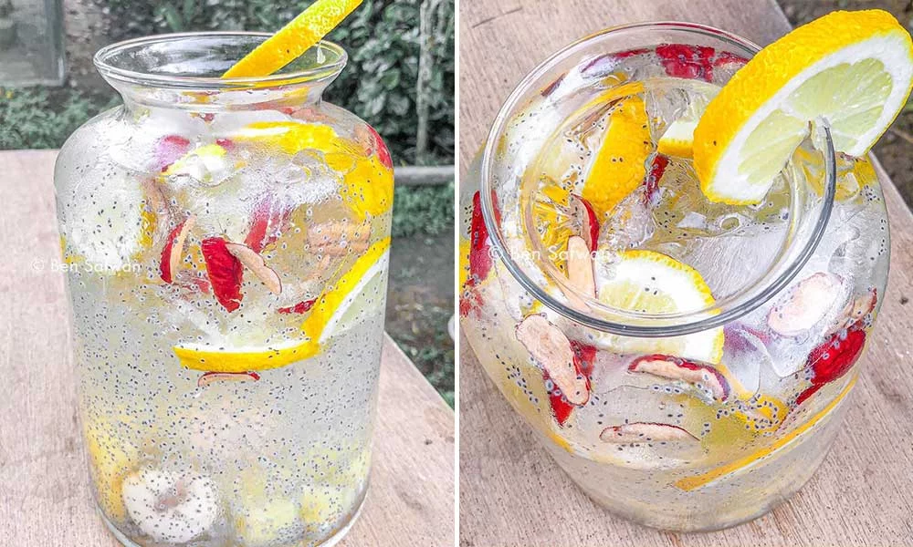 Cara Buat Air ‘Lemon Soda Mixed Fruit Herbs’ Yang Menyegarkan Cara Buat Air ‘Lemon Soda Mixed Fruit Herbs’ Yang Menyegarkan