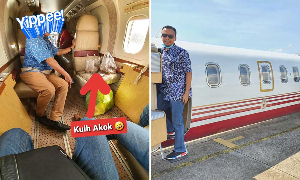 Silent Millionnaire Ini Balik Kelantan Naik 'Private Jet 