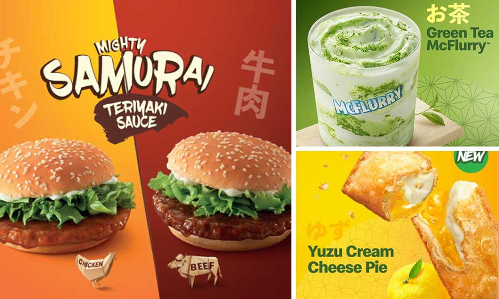 McD Melancarkan Menu Bertema Jepun, Menampilkan Burger 