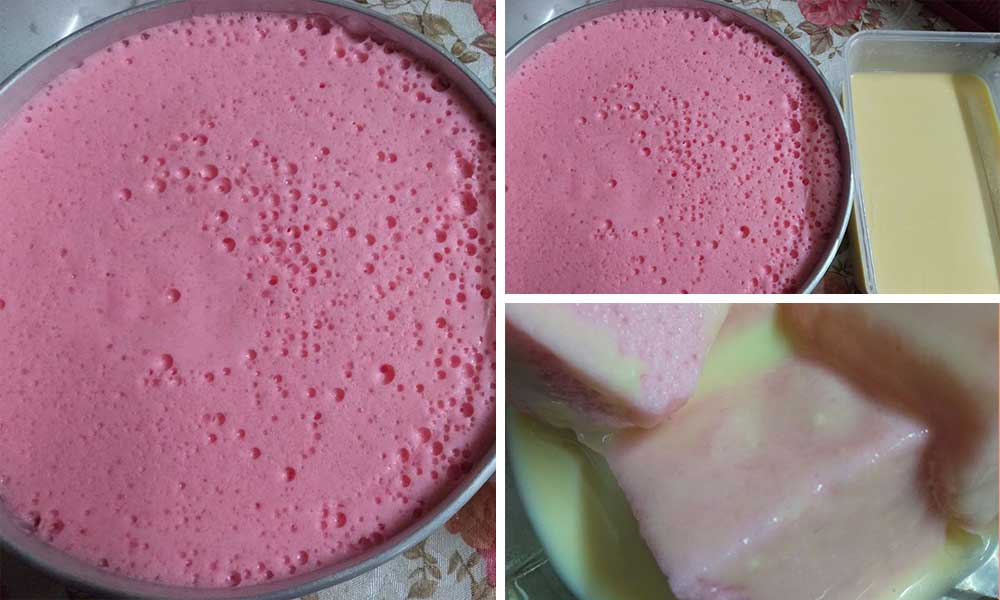 puding buih gebu gebas