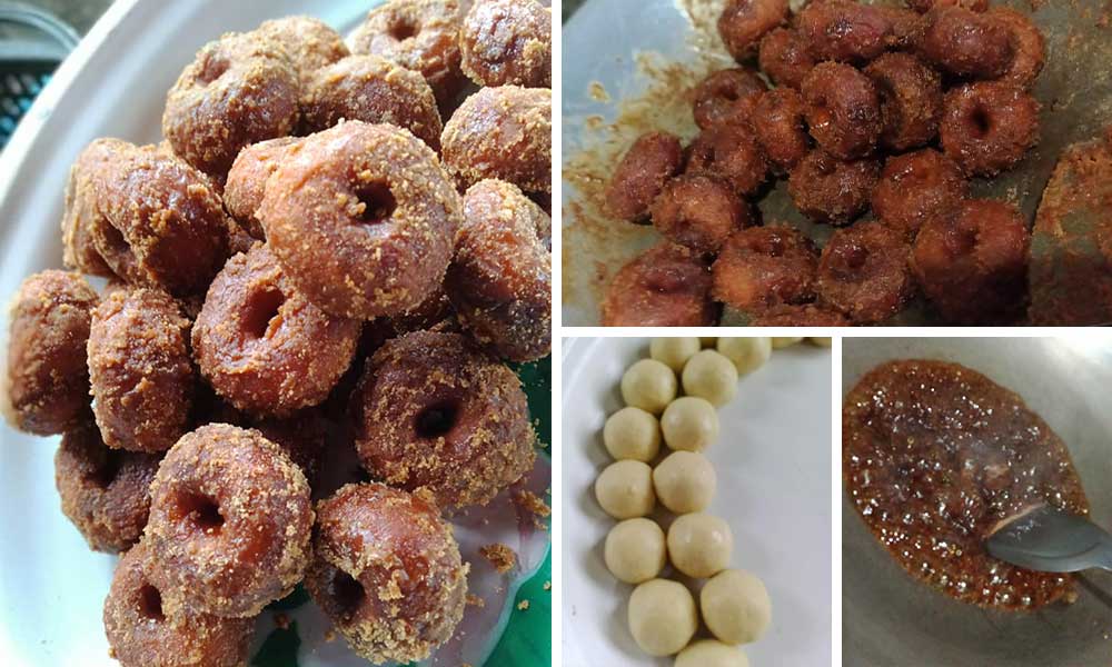 Kuih Keria Gula Melaka Yang Mudah