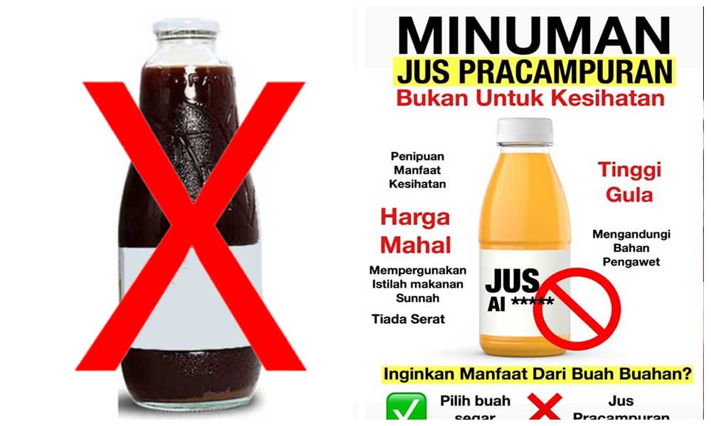 bahaya jus pracampuran