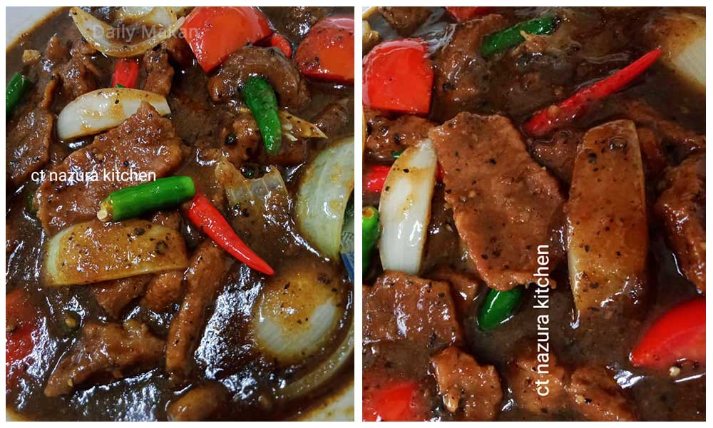 daging masak blackpepper