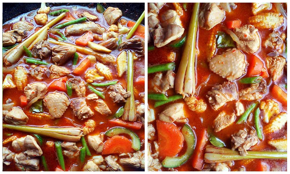 paprik ayam ala thai