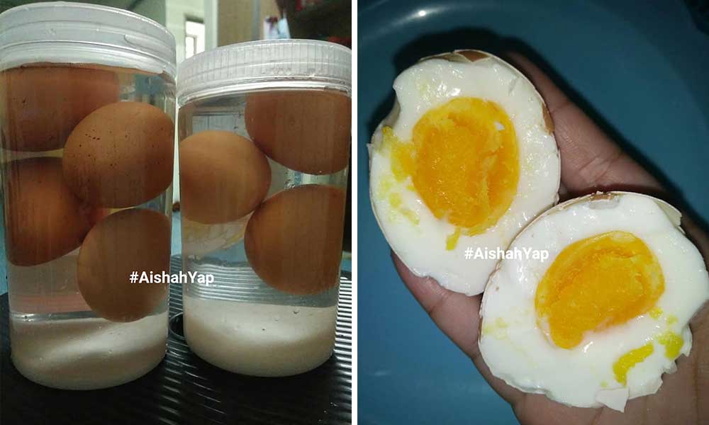 Telur Masin Homemade