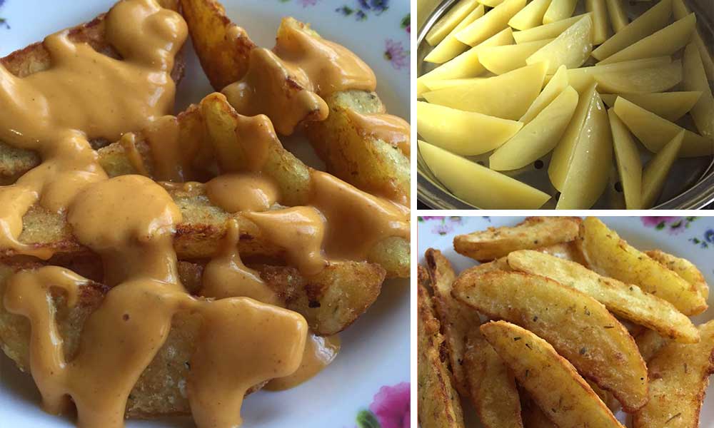 Cheesy Wedges