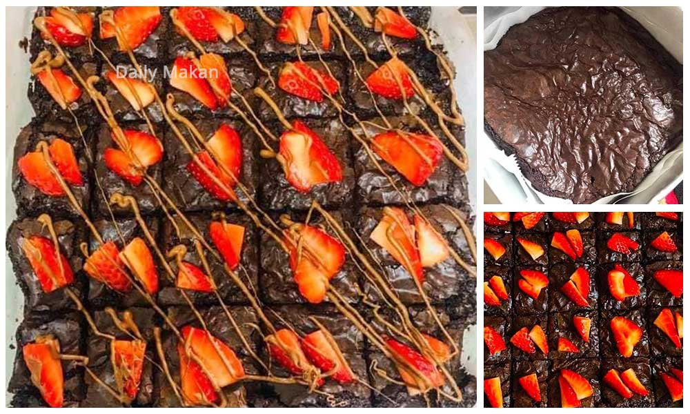 resepi brownies guna marjerin