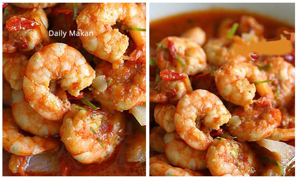 resepi sambal udang