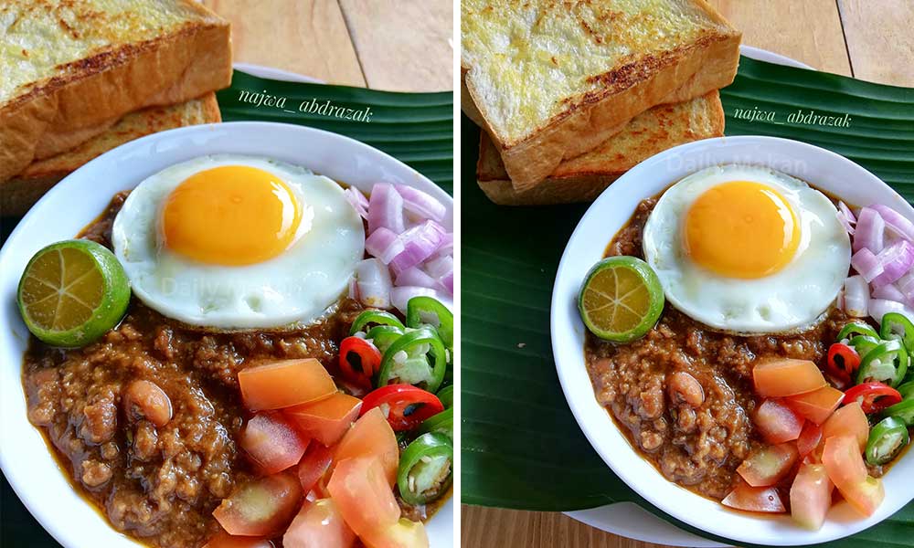 resepi kacang pool