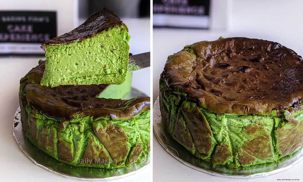 Matcha Burnt Cheesecake