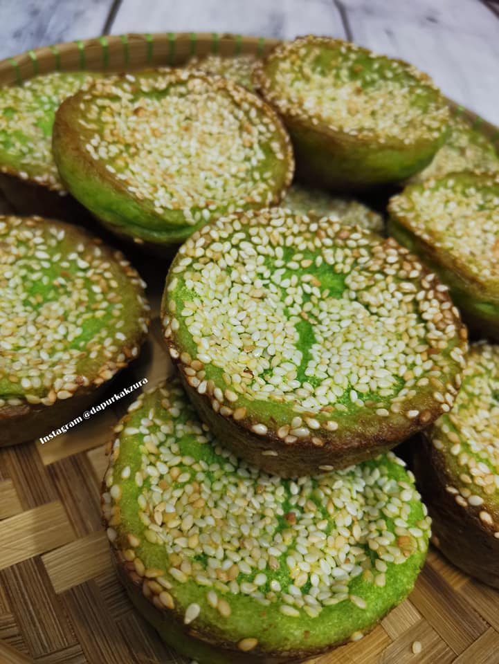 resepi kuih bingka pandan