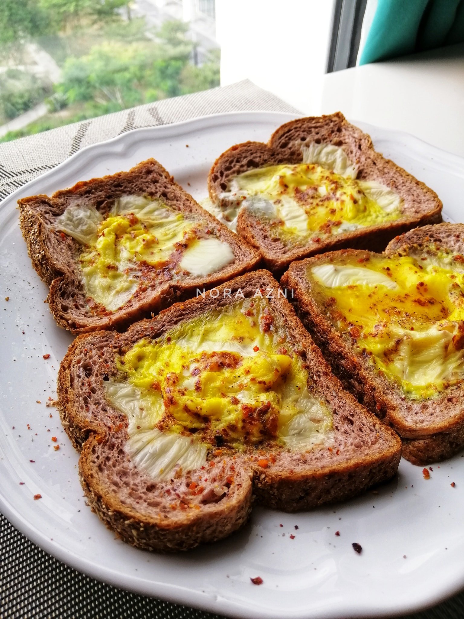 resepi roti telur cheese