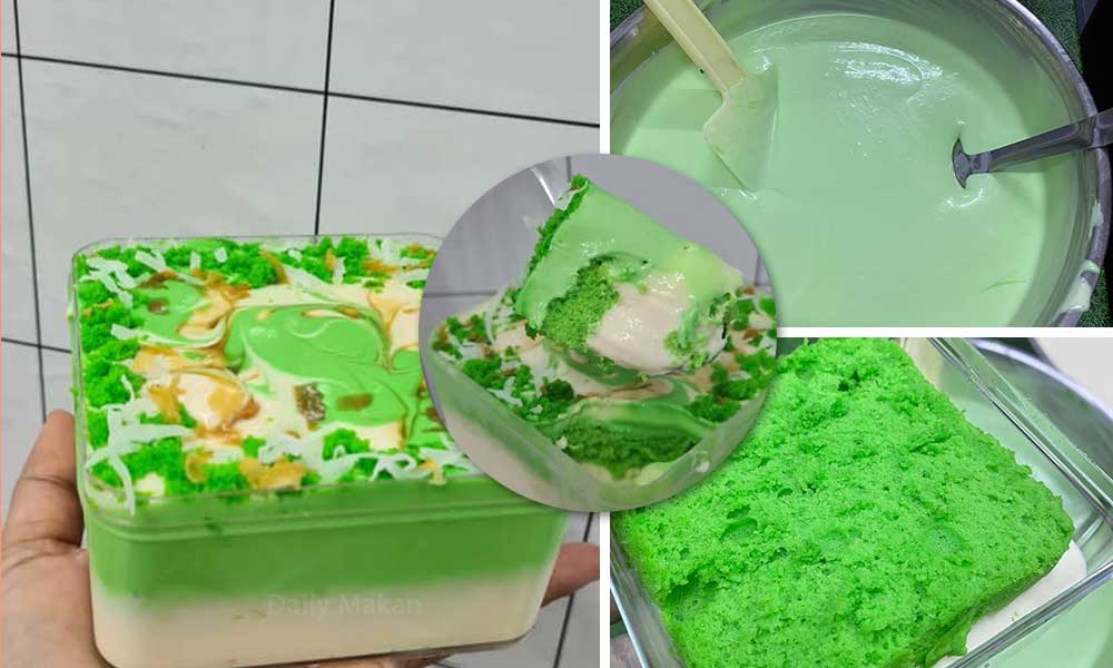 Kek Pandan Gula Melaka