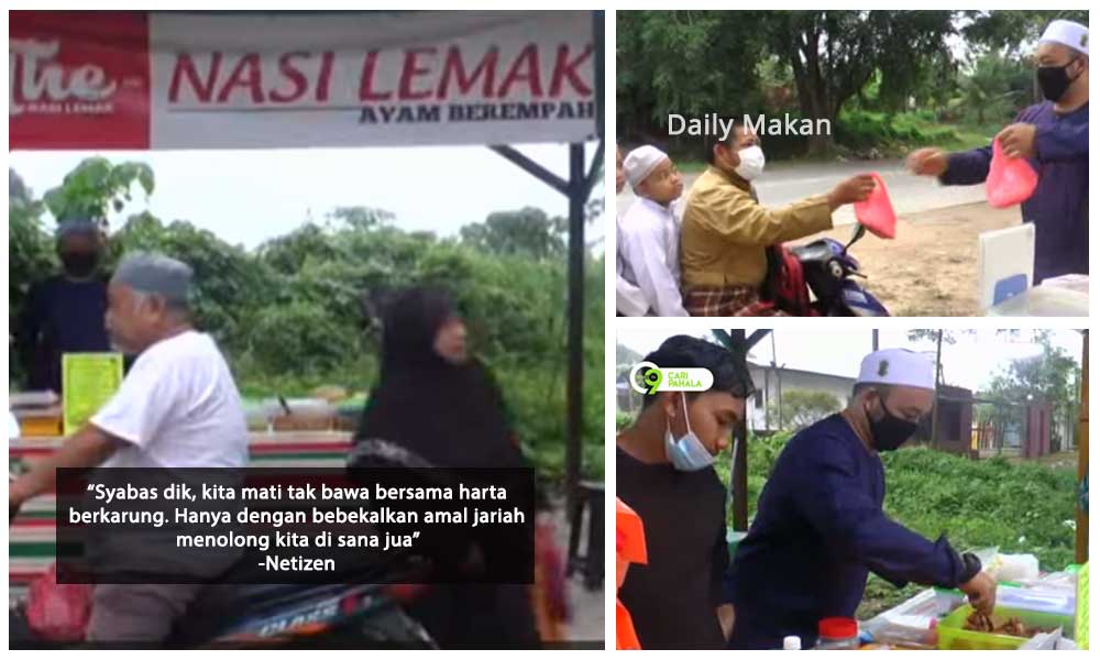 nasi lemak percuma setiap jumaat