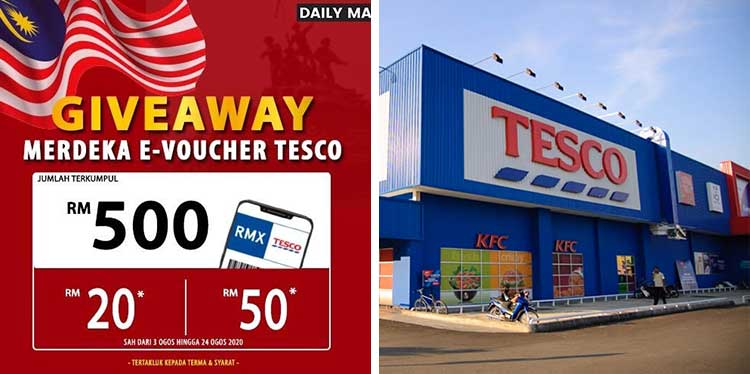 E-voucher Tesco