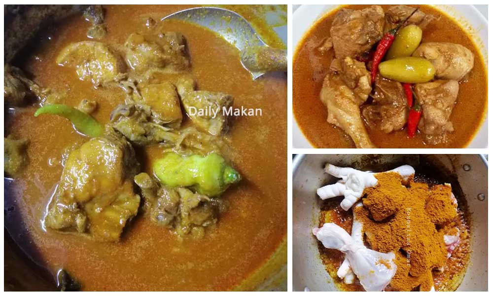 Resepi gulai ayam kelantan