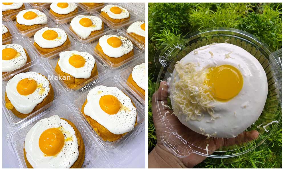 resepi kek telur mango cheese