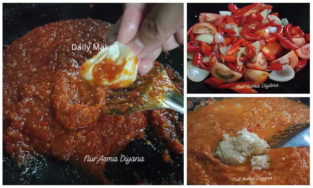 resepi sambal ayam penyet