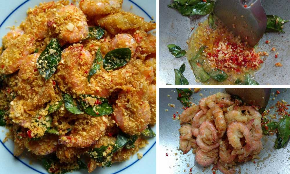 udang nestum