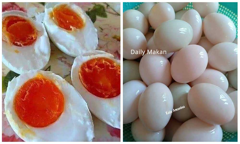 cara buat telur masin