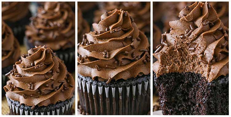 resepi chocolate cupcakes