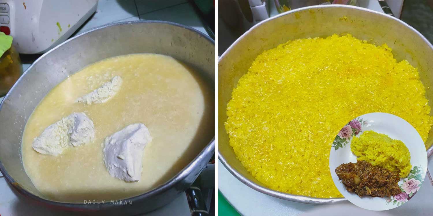 pulut kuning mudah