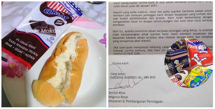 roti gardenia akan sis