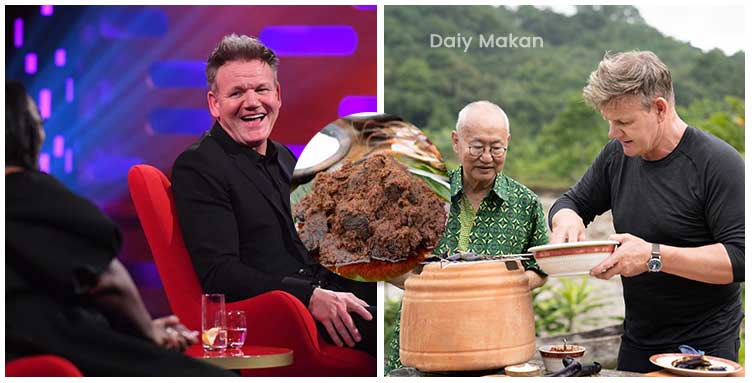 Gordon Ramsay akui masak rendang susah