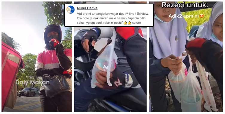 abang Foodpanda bermurah hati