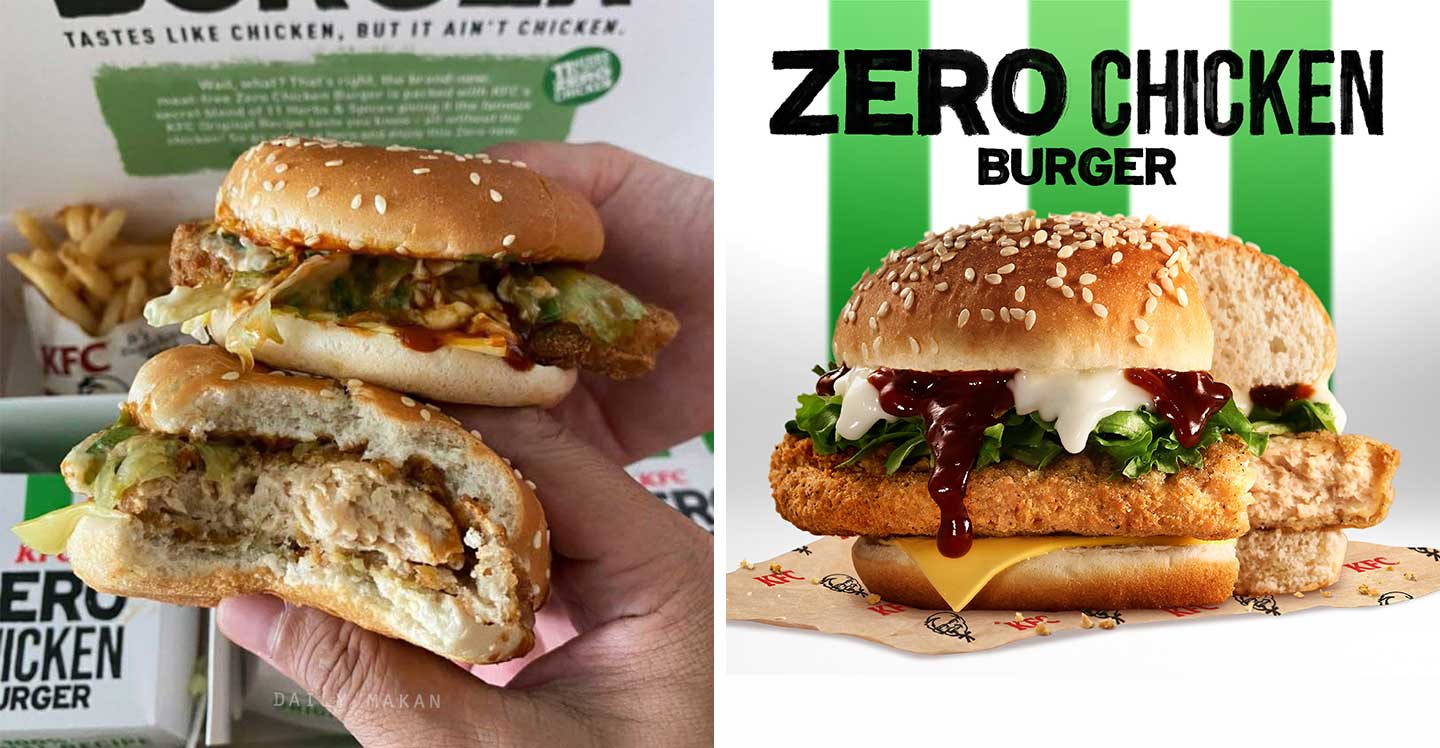 Zero Chicken Burger