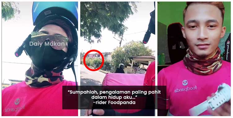 rider foodpanda kesal